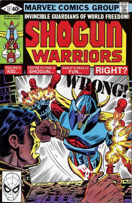 Shogun Warriors #17 VG; Marvel | low grade comic - save on shipping - details in