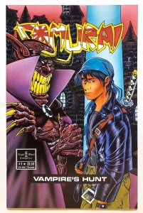 Samurai: Vampires Hunt #1 (July 1992, Night Wynd) 7.0 FN/VF