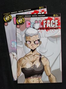 Dollface 2PC #15 - Dan Mendoza Tattered Torn + Real Girl Risque Var (9.2ob) 2018