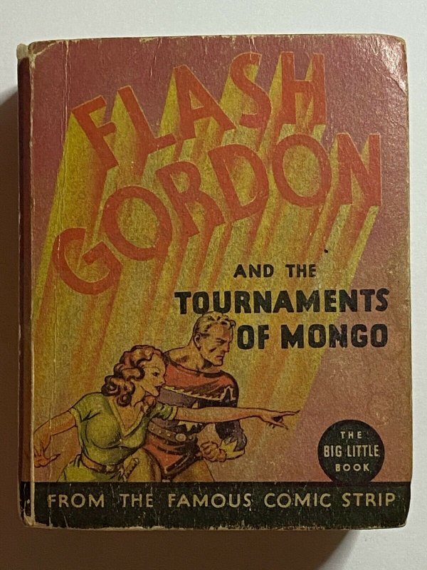 Flash Gordon & the Tournaments of Mongo 1935 Big Little Book BLB #1171 Whitman