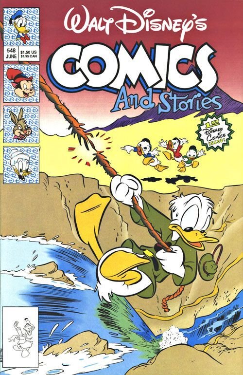 Walt Disney's Comics and Stories #548 (1990)