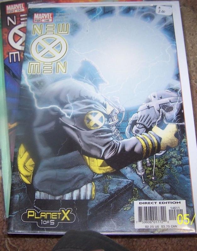 New X-Men comic  #146 (Nov 2003, Marvel) planet x pt 1