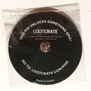 ROBOTIC LOOTPIN | LOOTCRATE ROBOT | LOOTCRATE 2017 | NIB