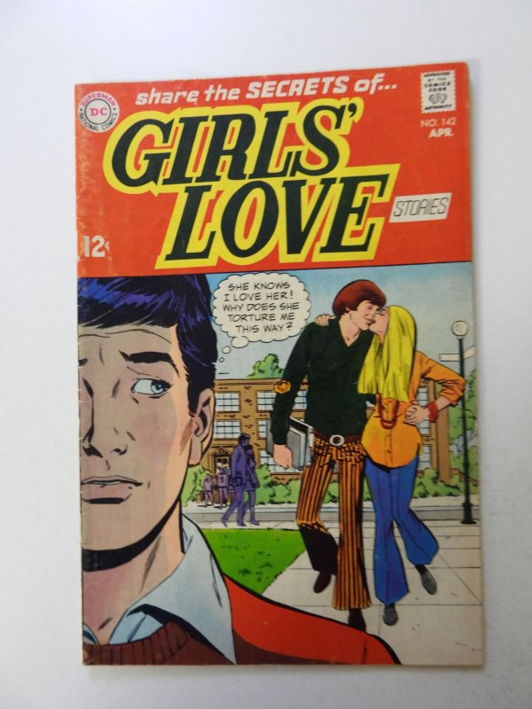 Girls' Love Stories #142 (1969) FN- condition