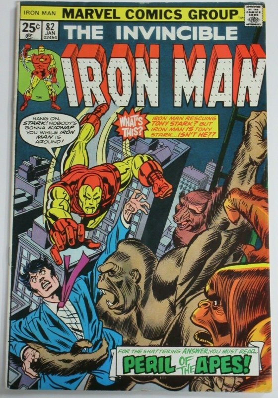 INVINCIBLE IRON MAN#82 VF 1976 MARVEL BRONZE AGE COMICS