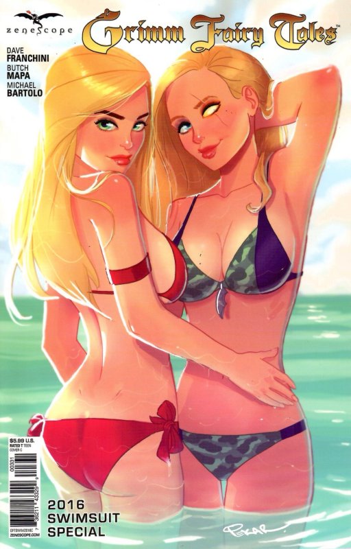 Grimm Fairy Tales 2016 Swimsuit Special Cover C - Joe Pekar (2016)