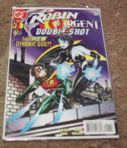 Robin / Argent Double-Shot #1 (Feb 1998, DC) teen titans 