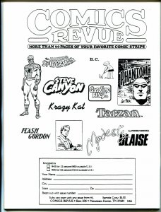 Comics Revue #94 1994-Spider-man-Steve Canyon-Caniff-Modesty Blaise-Tarzan-VF