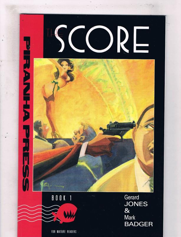 Score #1 NM Piranha Press Comic Book Jones DE25