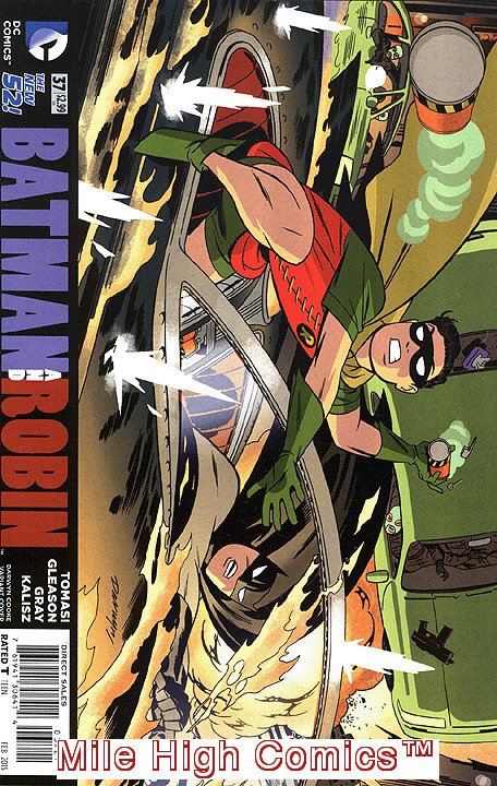 BATMAN & ROBIN  (2011 Series)  (NEW 52) #37 COOKE Near Mint Comics Book