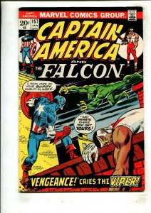 CAPTAIN AMERICA #157 (3.5/4.0) VENGANCE CRIES THE VIPER!! 1972