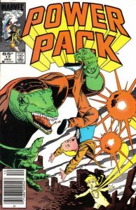 Power Pack #17 (Newsstand) VG ; Marvel | low grade comic