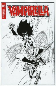 Vampirella # 5 Castro 1:7 B&W FOC INCV Variant NM Dynamite