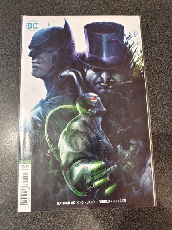 BATMAN #60 B DC Francesco Mattina Variant Bane Penguin Tom King