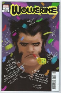 Wolverine # 1 Party Variant NM Marvel 1 Per Store