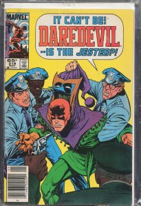 Daredevil #218 (1985) Daredevil