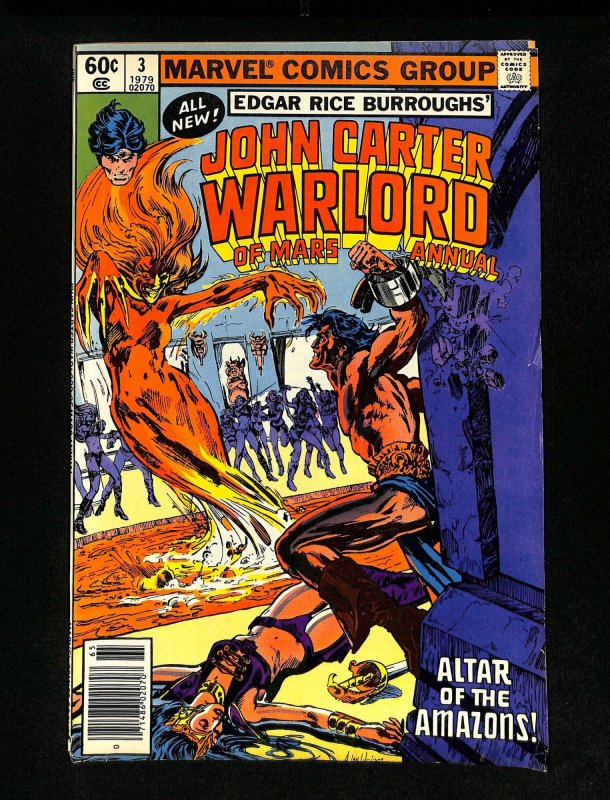 John Carter Warlord of Mars Annual #3