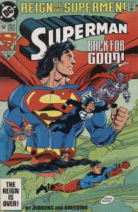 Superman (2nd Series) #82 FN ; DC | Reign of the Supermen