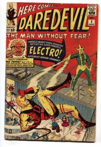 Daredevil #2 1964-Marvel-Electro-Joe Orlando-Yellow costume-VG