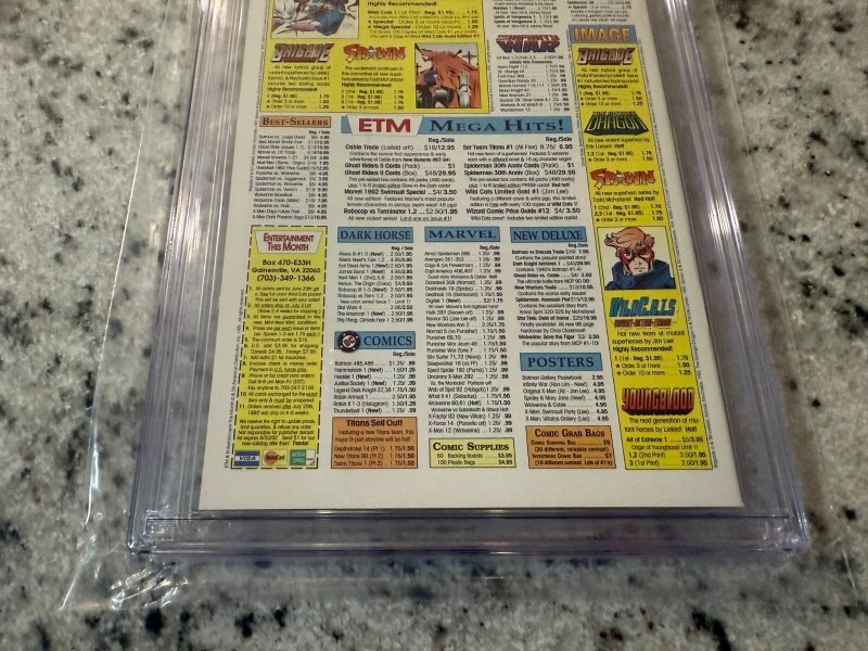 Spawn # 1 CGC / JSA Graded 9.8 Image Comic Book SIGNED Todd McFarlane JH19