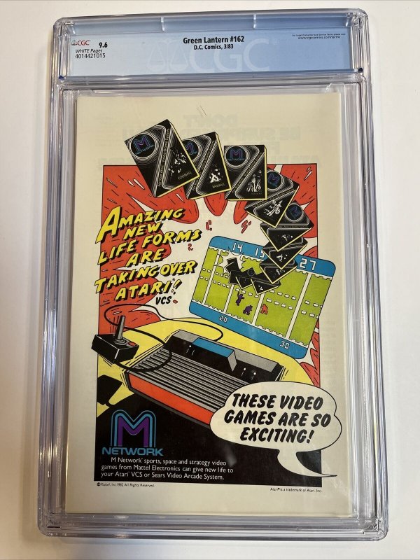 Green Lantern (1983) # 162 (CGC 9.6 WP) Low Census CPV Canadian Price Variants