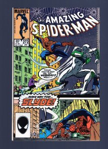 Amazing Spider-Man #272 - 1st. App. Slyde. Ron Frenz Cover Art. (9.0) 1986