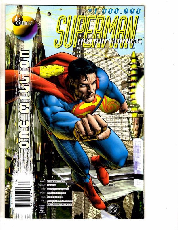 5 DC Comics Secret Day Of Judgement Superman One Million Action 782 +++ GM12