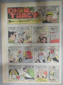 Dick Tracy Sunday Page by Chester Gould from 2/6/1977 Size: 11 x 15 inches