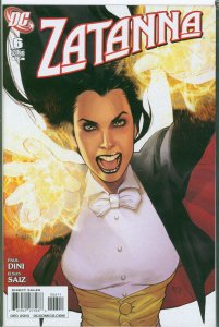 Zatanna #6 Stephane Roux Cover DC Comics 2010 VF/NM