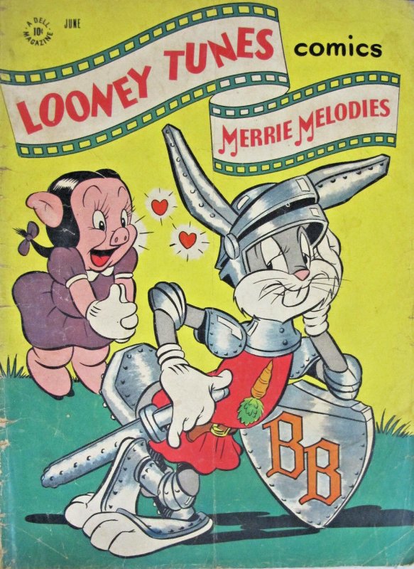 Looney Tunes Merrie Melodies Bugs Bunny Dell Comics 1946 #56 10 Cent