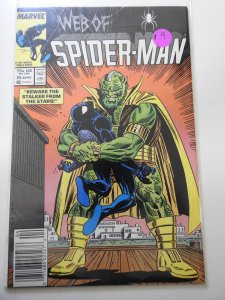 Web of Spider-Man #25 Newsstand Edition (1987)