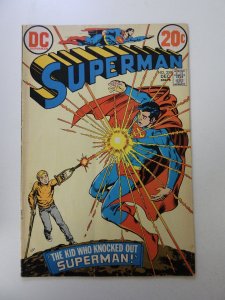 Superman #259 (1972) VG- condition