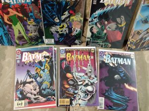 1993 Batman lot 494 495 496 499 500 502 506 reader Knightfall