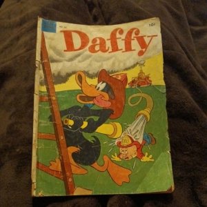 Dell FOUR COLOR DAFFY DUCK 457(#1) Mar 1953 GOLDEN AGE PRECODE COMICS ELMER FUDD