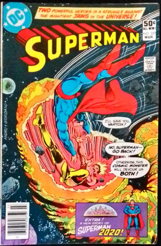 Superman #357 Newsstand Edition (1981)