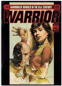 WARRIOR (1982 QUALITY) 15 VG-F ALAN MOORE+++++