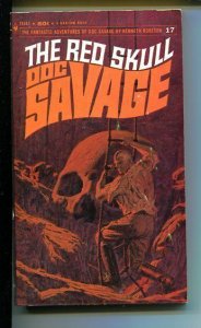 DOC SAVAGE-THE RED SKULL-#17-ROBESON-VG- JAMES BAMA COVER VG