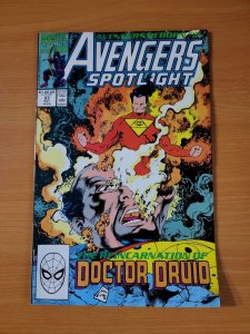 Avengers Spotlight #37 Direct Market Edition ~ NEAR MINT NM ~ 1990 Marvel Comics