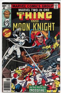 Marvel Two-in-One #52 (1979) Moon Knight [Key Issue]