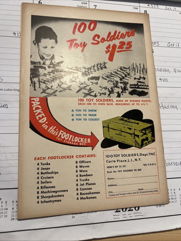 Showcase #35 DC 1961 '' Dooms From Beyond ! ''