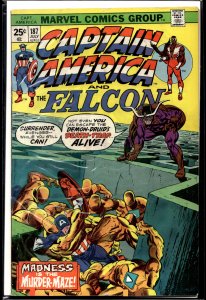Captain America #187 (1975) Captain America and the Falcon