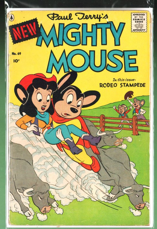 Paul Terry's Mighty Mouse Comics #69 