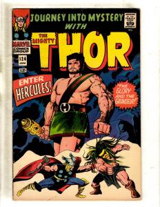 Journey Into Mystery # 124 FN Marvel Comic Book Thor Odin Loki Avengers FM4