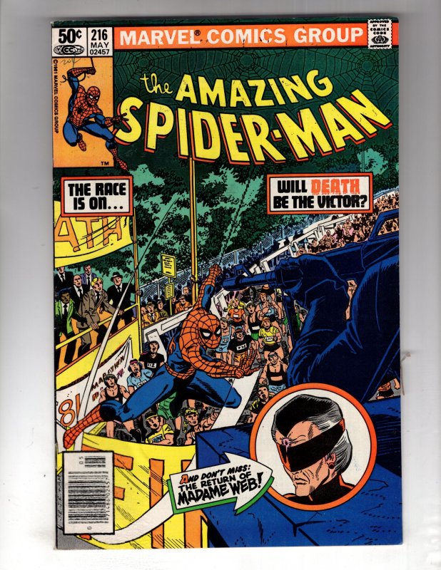 The Amazing Spider-Man #216 (1981)   / MB#3