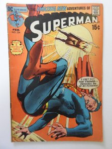 Superman #234 (1971) VG Condition!