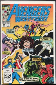 Avengers West Coast #49 (1989) West Coast Avengers / Avengers West Coast