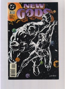 New Gods #2 - Signed by Luke Ross. (9.2) 1995