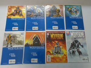 Wolverine lot 45 different from #1-59 avg 8.0 VF (2003-08 2nd Series)