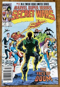 Marvel Super Heroes Secret Wars #11 Newsstand Mike Zeck + Jim Shooter NM 1984
