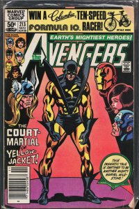 The Avengers #213 (1981) The Avengers